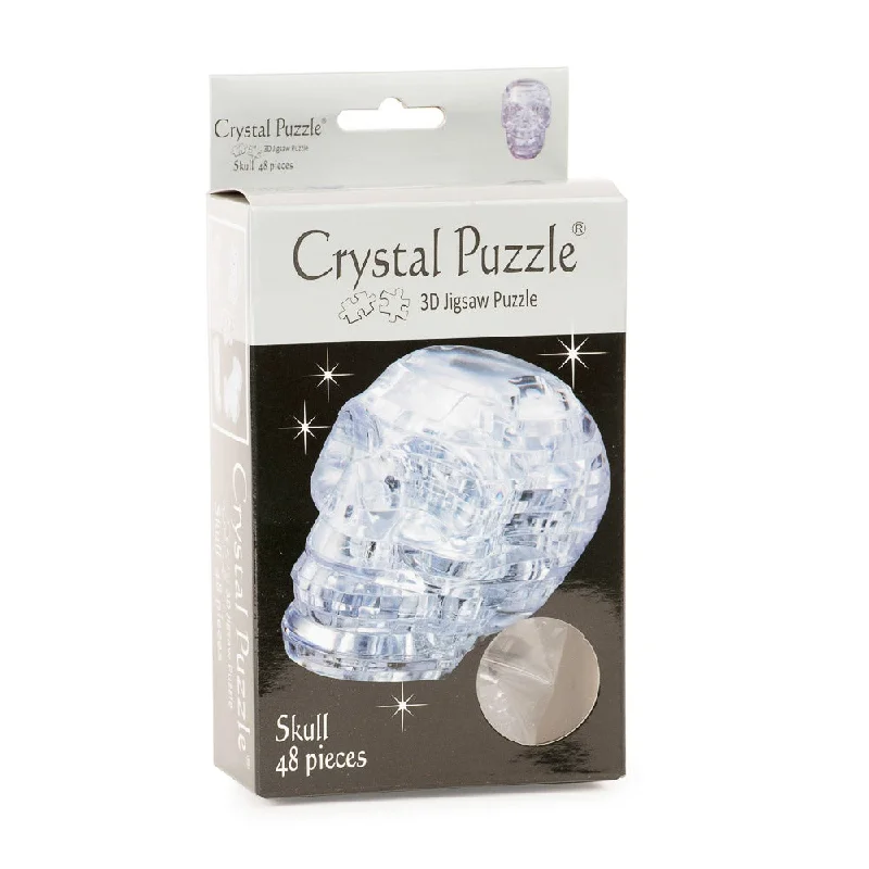 Logical puzzles Skull 3D Crystal Jigsaw Puzzle