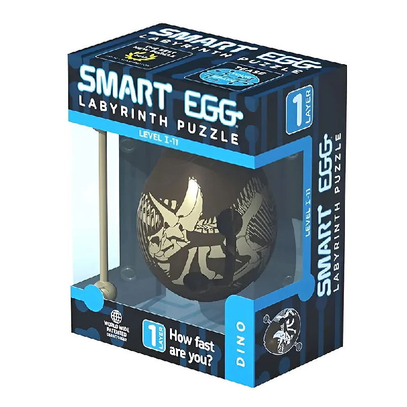Fast-paced games Smart Egg 3D Maze Brain Teaser STEM Puzzle - Dino