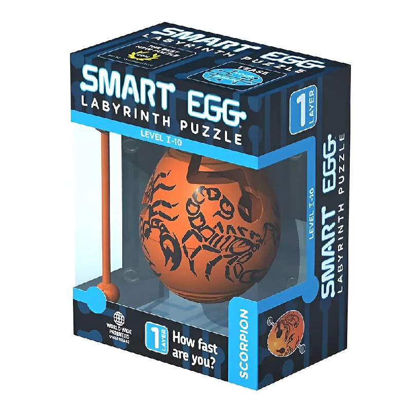 Exciting gamesSmart Egg 3D Maze Brain Teaser STEM Puzzle - Scorpion