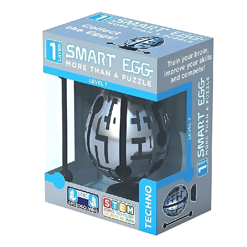 Time-consuming puzzles Smart Egg 3D Maze Brain Teaser STEM Puzzle - Techno