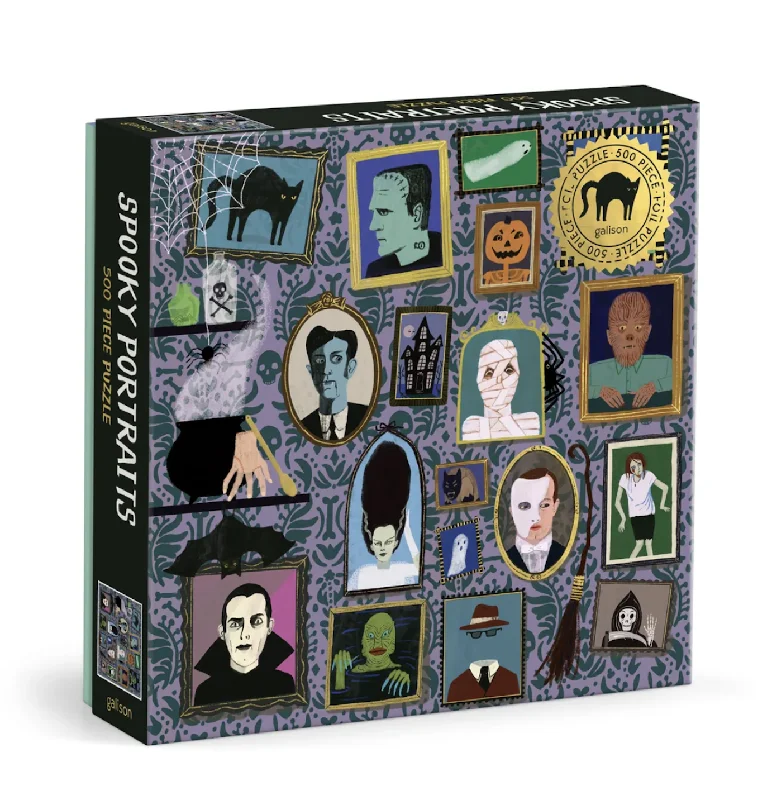 Spooky Portraits 500 Piece Puzzle