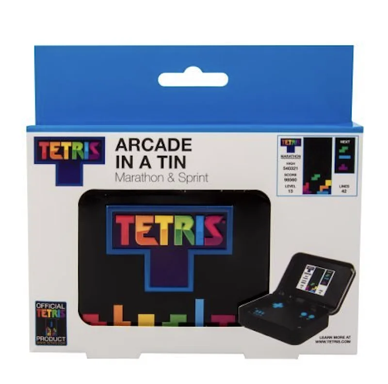 Tetris Arcade in a Tin