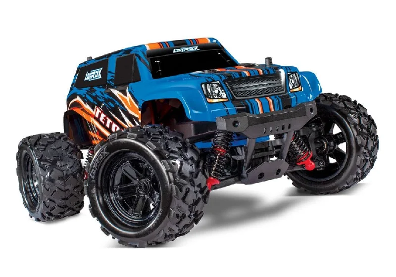 High-quality toy cars TRA76054-5 BLUEX LaTrax Teton 1/18 Scale 4WD Monster Truck**Sold Separately fast Charger # TRA2970 **And For extra battery # TRA2925X High-quality toy cars TRA76054-5 BLUEX LaTrax Teton 1/18 Scale 4WD Monster Truck**Sold Separately fast Charger # TRA2970 **And For extra battery # TRA2925X