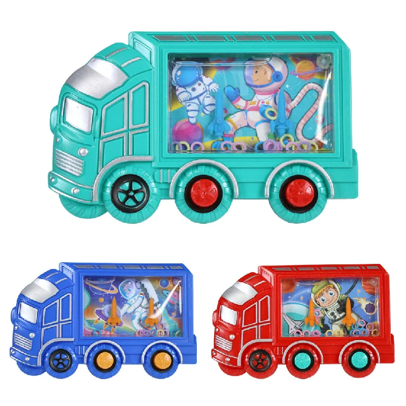 Logical puzzles Truck Shape Water Puzzle Retro Game Toy