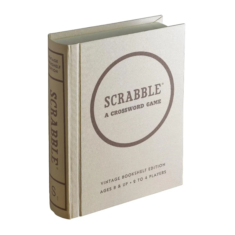 Social games Vintage Bookshelf Game, Scrabble