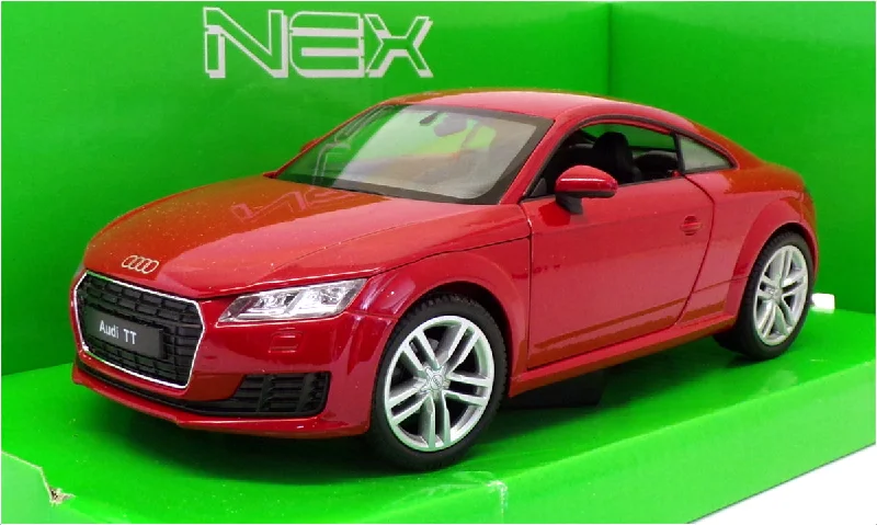 Fun toy carsWelly 1/24 Scale Model Car 24057W - 2014 Audi TT Coupe - Red
