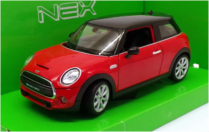 High-quality materials toys Welly 1/24 Scale Model Car 24058W - New Mini Hatch - Red High-quality materials toys Welly 1/24 Scale Model Car 24058W - New Mini Hatch - Red