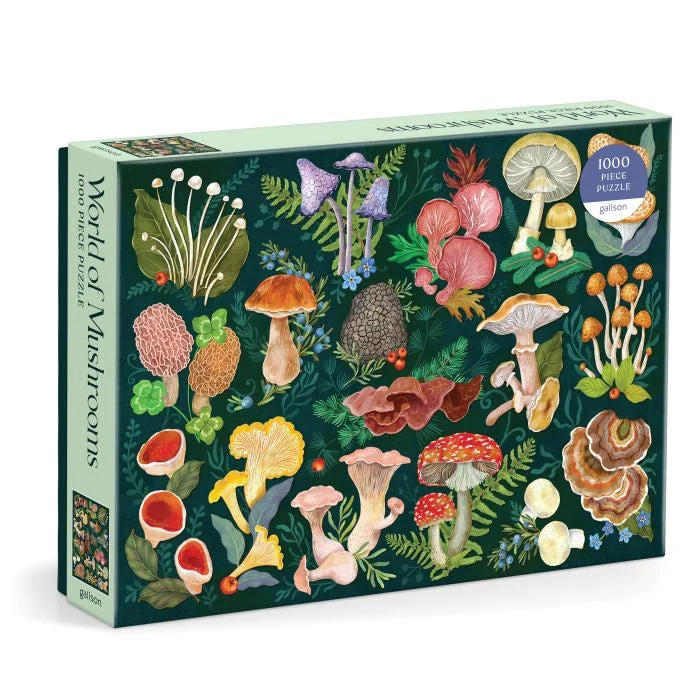 World of Mushrooms Puzzle-1000pc